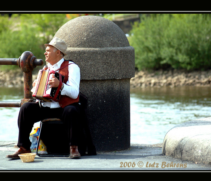 Strassenmusik in Koblenz