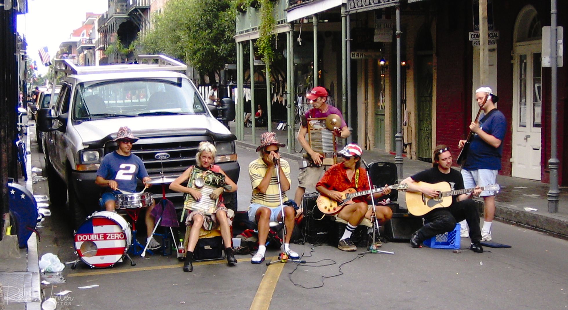 Strassenmusik in New  Orleans