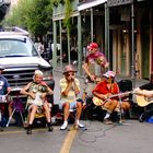 Strassenmusik in New  Orleans