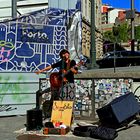 Strassenmusik in Porto