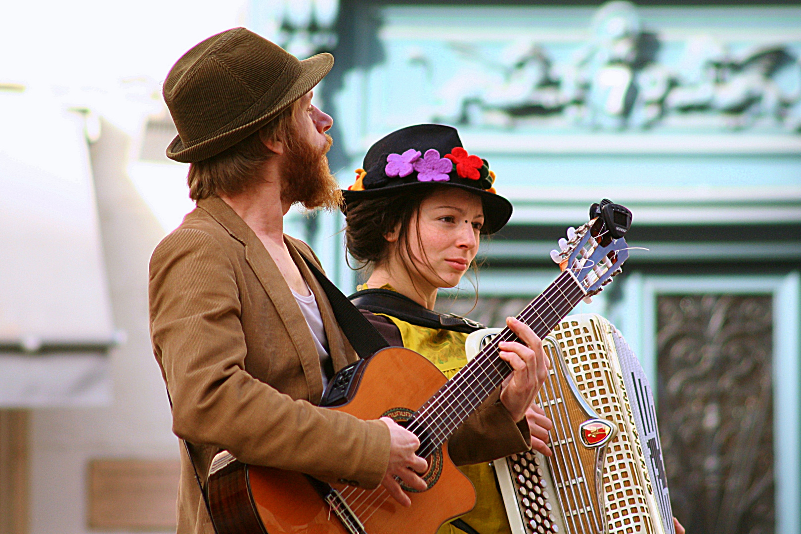 Straßenmusik in Toulouse