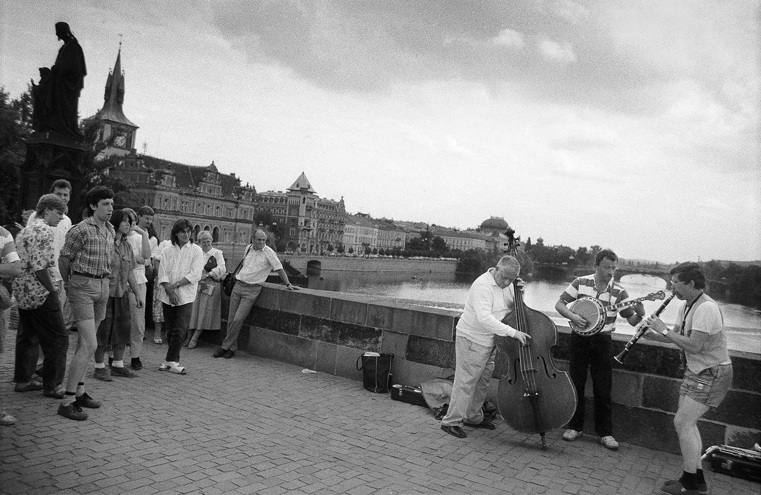 Straßenmusik - Karlsbrücke - 1990 - 2