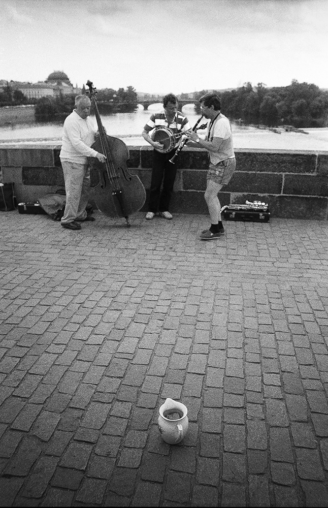 Straßenmusik - Karlsbrücke - 1990