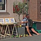 Straßenmusik mit Souveniers