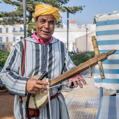 Straßenmusikant - Essaouira/Marokko