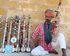 STRASSENMUSIKANT-JAISALAMER-RAJASTN