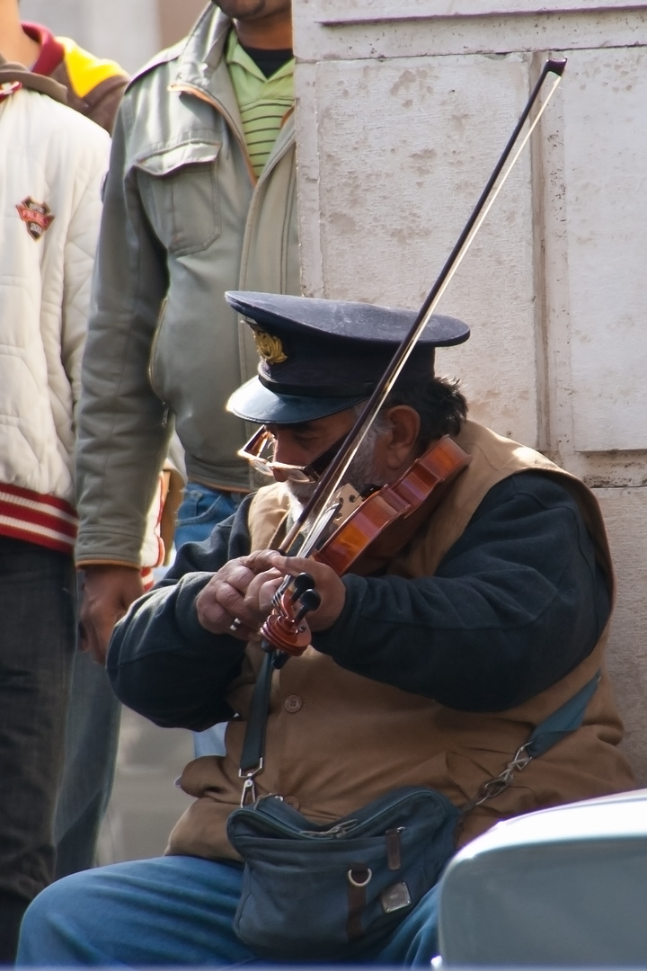 Strassenmusikanten...