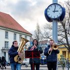 Straßenmusikanten beleben Rostocker Innenstadt