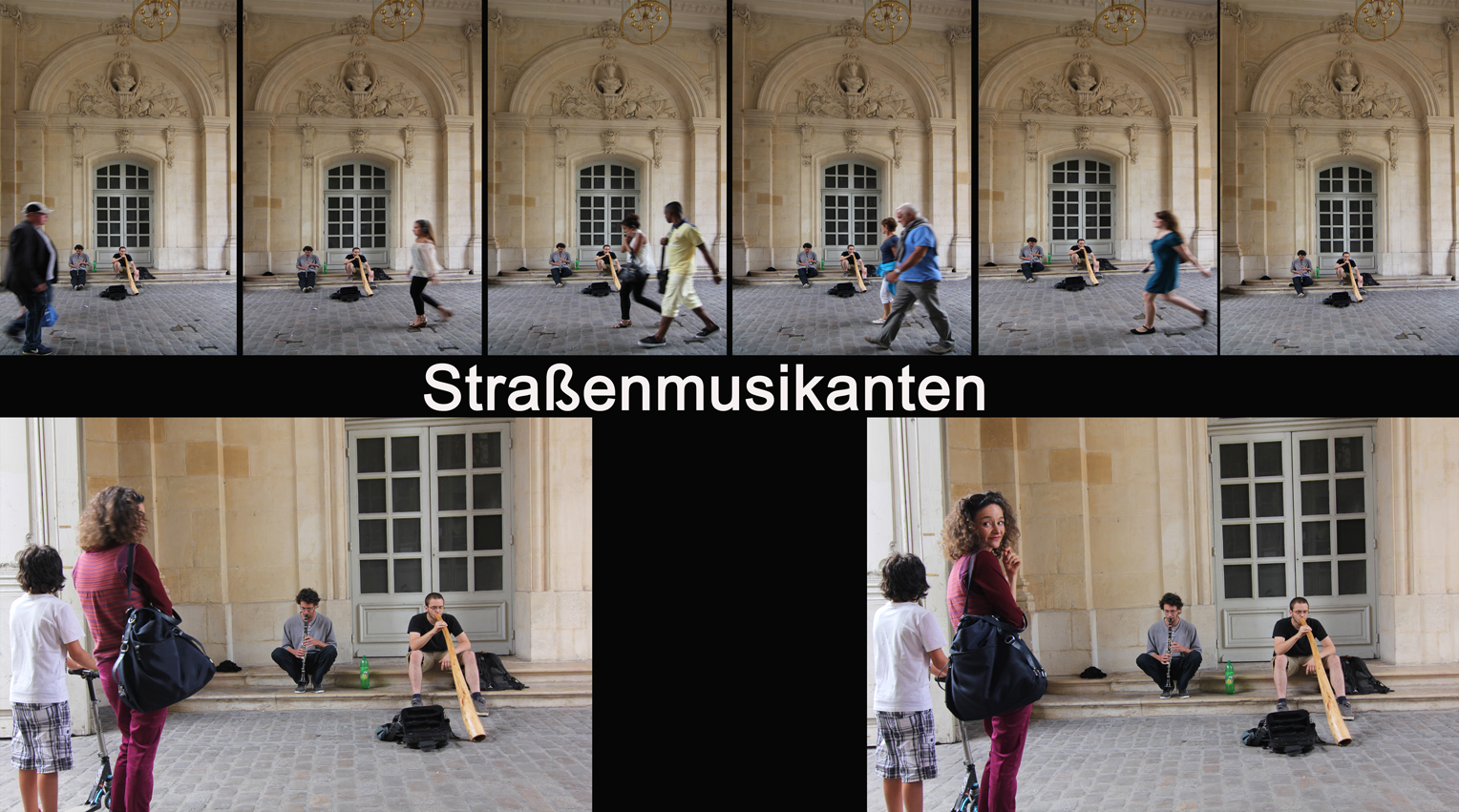 straßenmusikanten in dijon