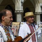 straßenmusikanten in krakow