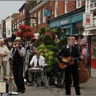 Straßenmusikanten in Salisbury