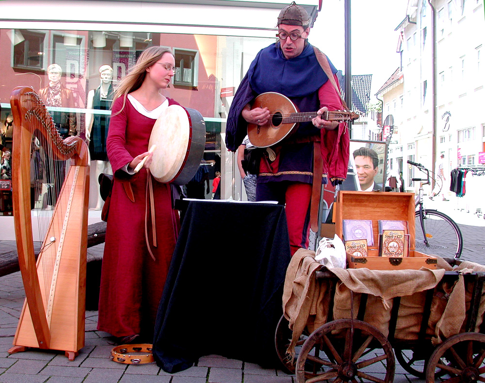 Straßenmusikanten in Soest