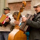 Straßenmusikanten swing in Brüssel