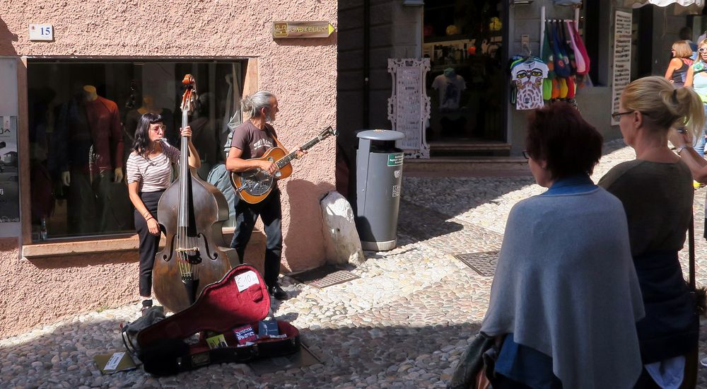 Straßenmusikanten von Malcesine