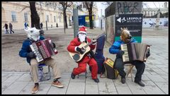 Straßenmusiker am 2016-12-28