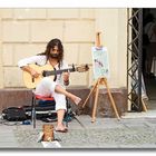 Strassenmusiker auf Sardinien