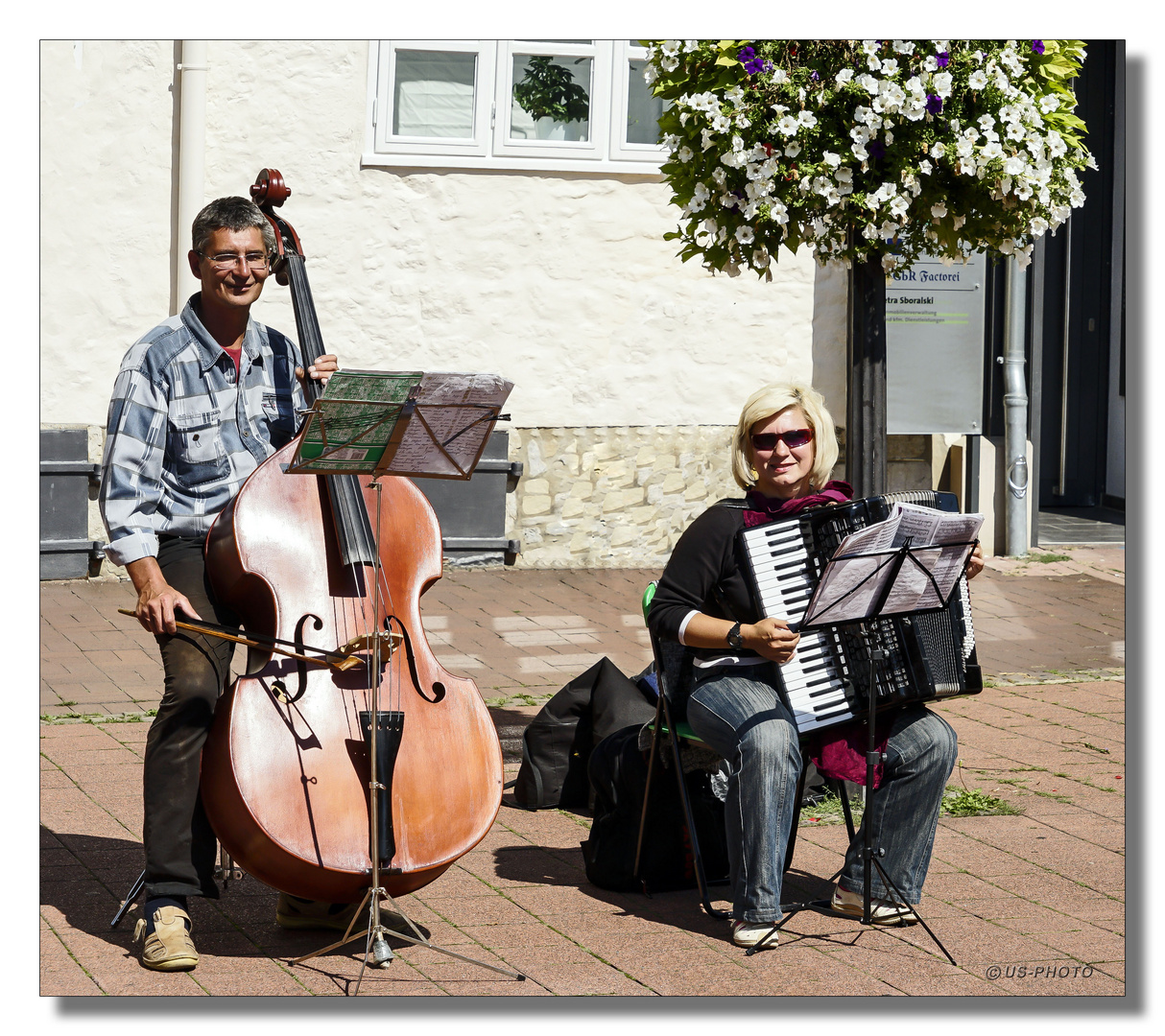 Straßenmusiker aus Weißrusland