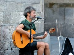 Straßenmusiker I - Barcelona