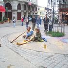 Strassenmusiker in Beyoglu-Istanbul