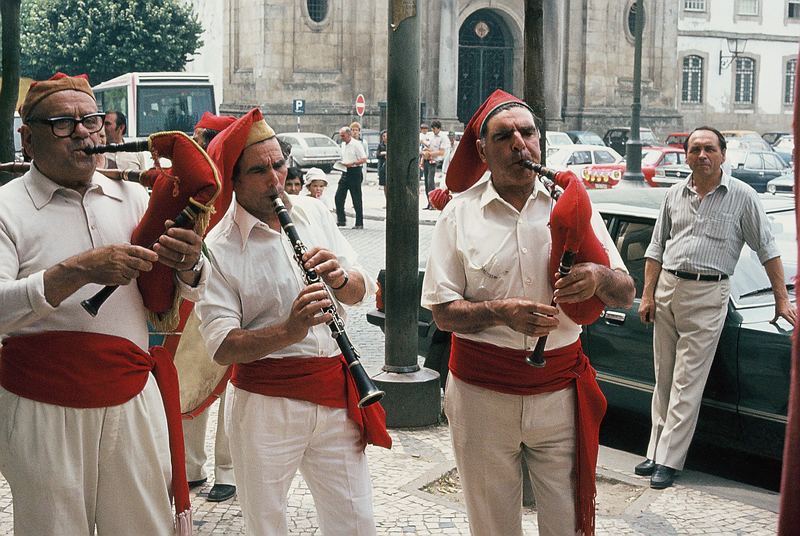 Strassenmusiker in Braga