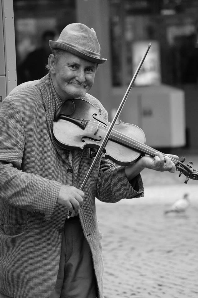 Strassenmusiker in Braunschweig