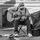 Strassenmusiker in Canterbury