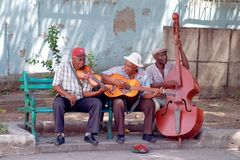 Strassenmusiker in Cuba