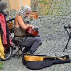 Straßenmusiker in der Prager Altstadt