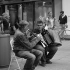 Straßenmusiker in Frankfurt