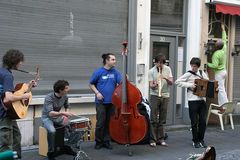Strassenmusiker in Gent
