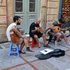 Straßenmusiker in Heraklion