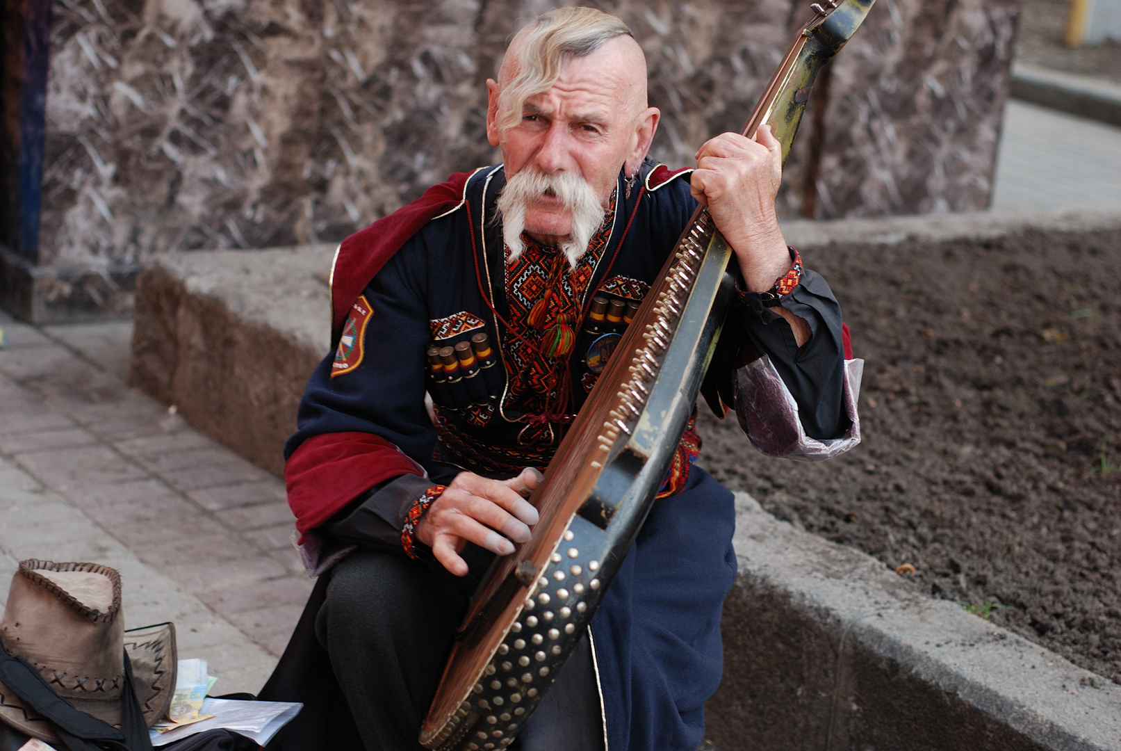 Strassenmusiker in Kiev