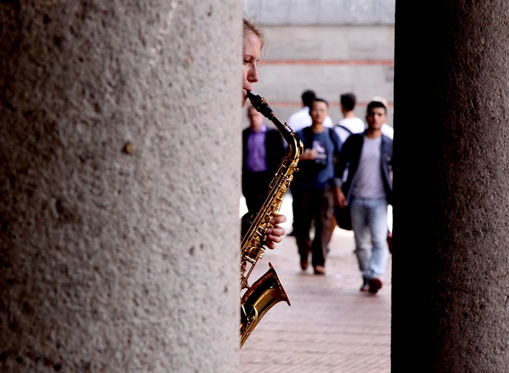 Straßenmusiker in Köln II