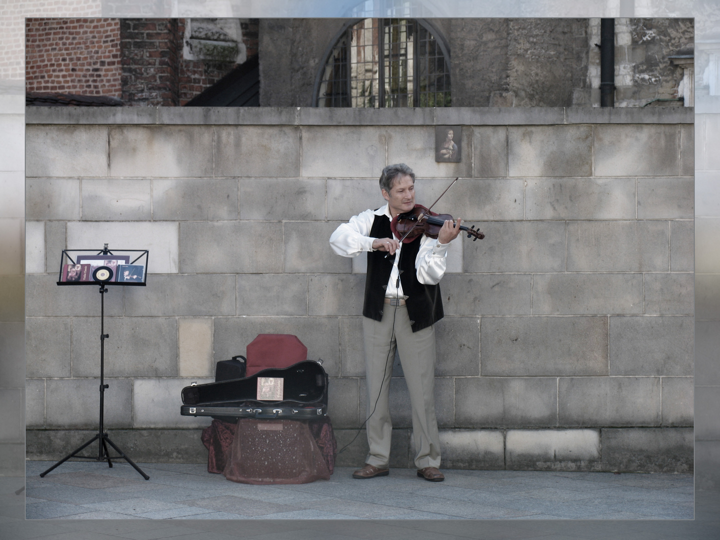 Straßenmusiker in Krakau