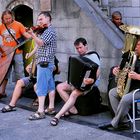 Straßenmusiker in Maastricht