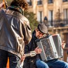 Straßenmusiker in Paris