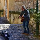 Straßenmusiker in Prag