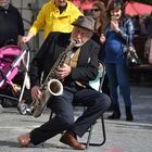 Straßenmusiker in Prag