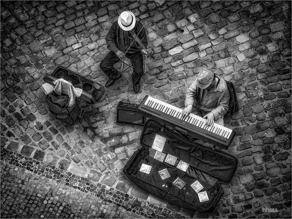 Straßenmusiker in Prag