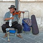 Strassenmusiker in Rom
