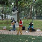 Strassenmusiker in Sao Paulo