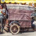 Straßenmusiker in Thailand