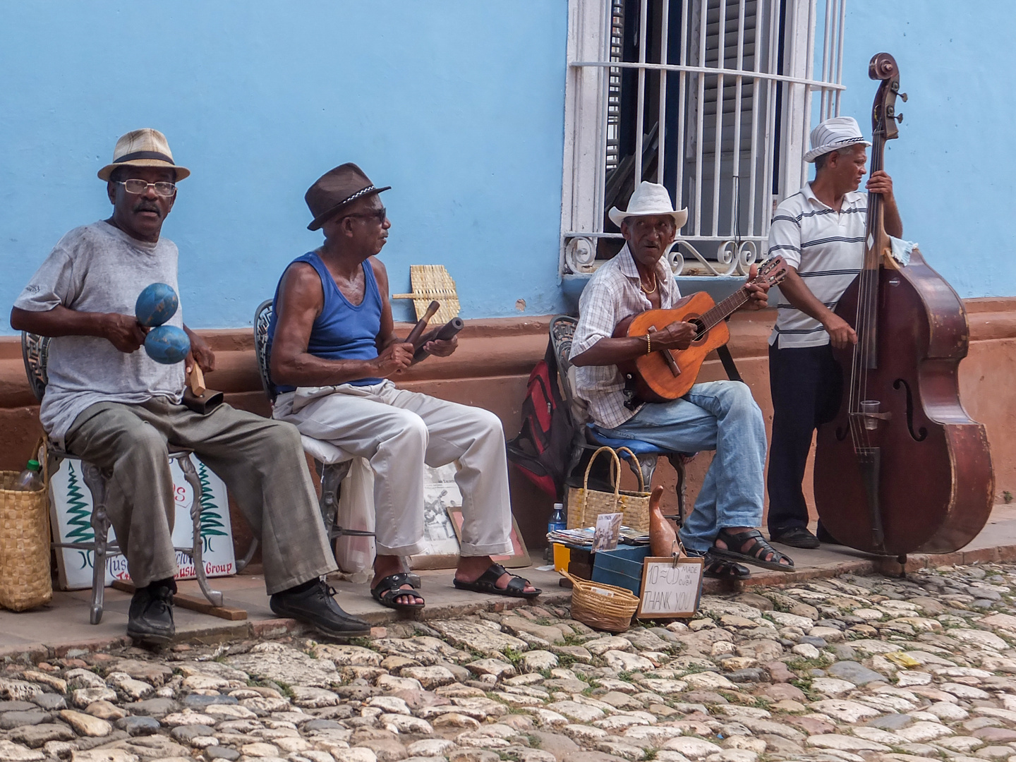 Straßenmusiker in Trinidad, Kuba