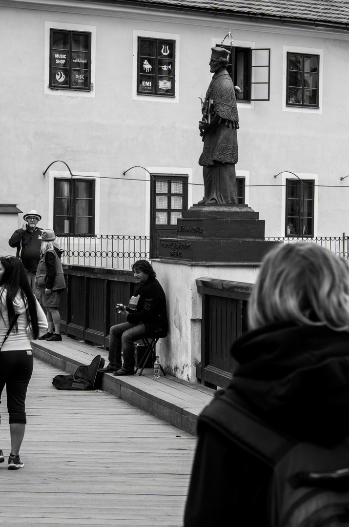 Straßenmusiker - Krumlov