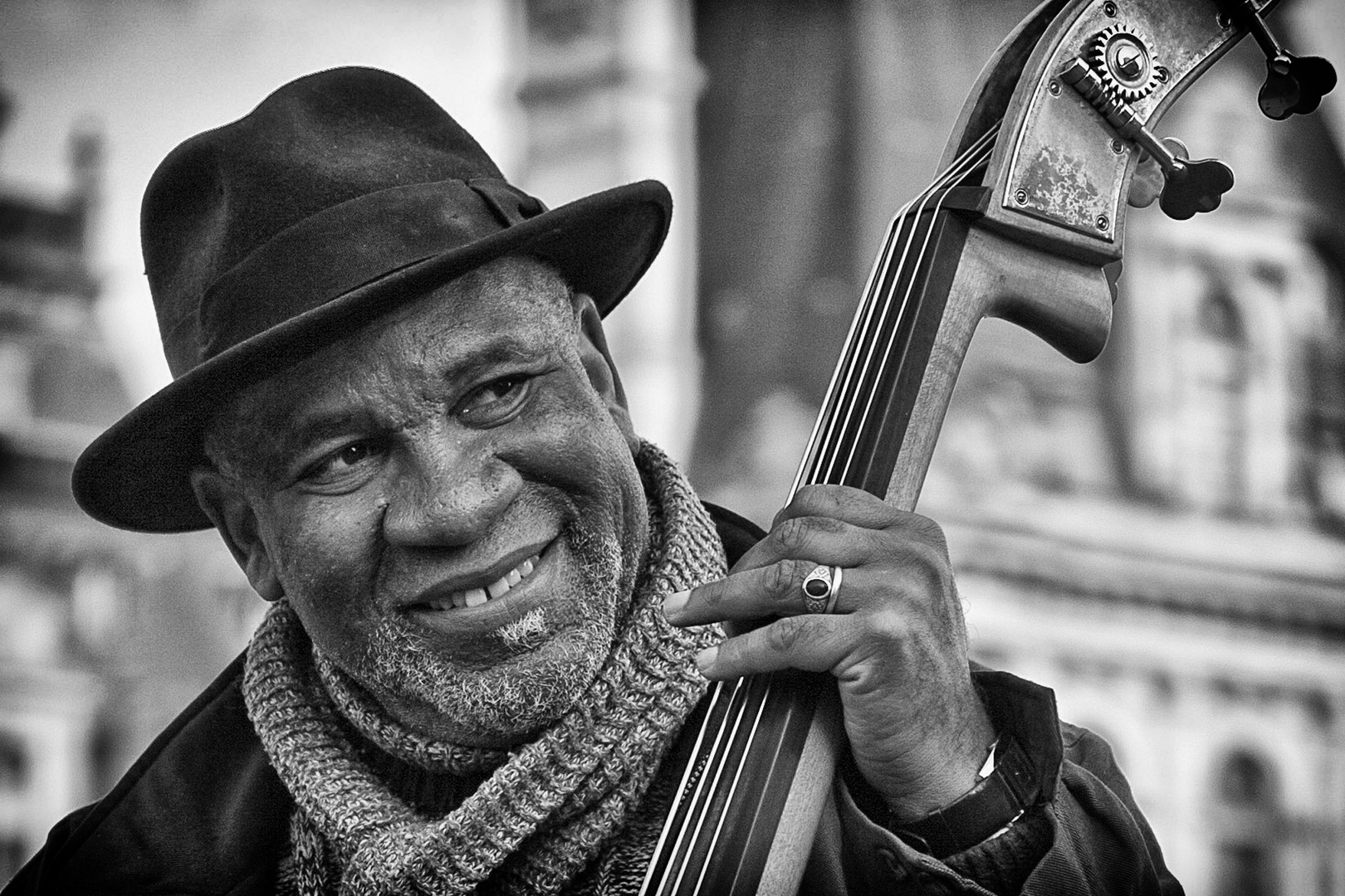 Straßenmusiker Paris