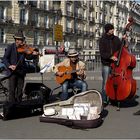 Straßenmusiker - Pont Saint-Louis - Paris