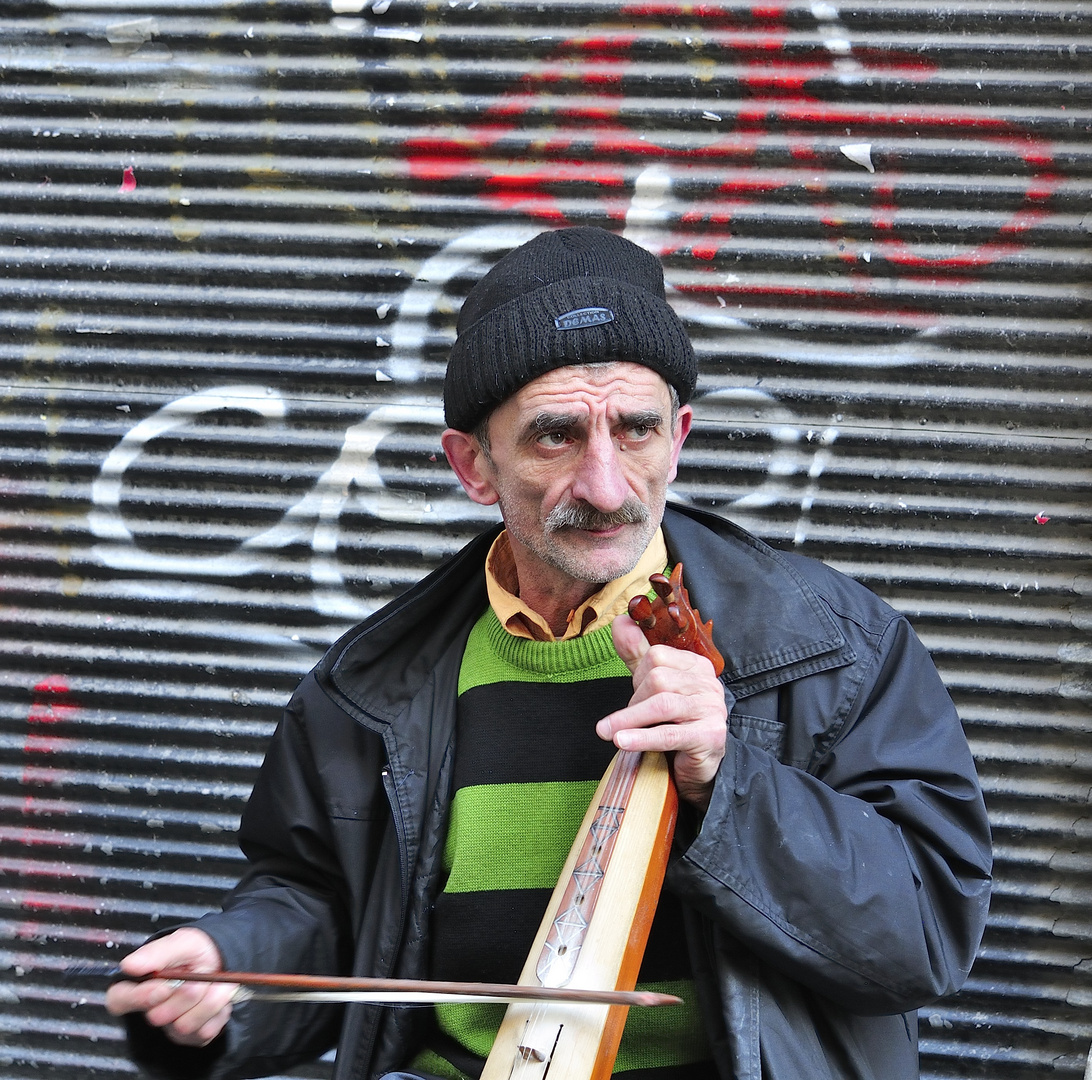 Strassenmusiker Taksimplatz, Istanbul