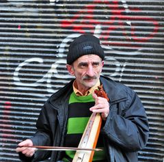 Strassenmusiker Taksimplatz, Istanbul