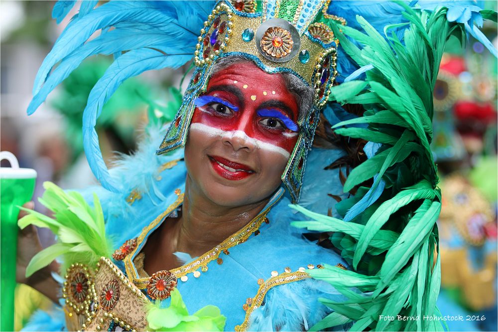 Straßenparade des Sommerkarnevals Rotterdam 2016