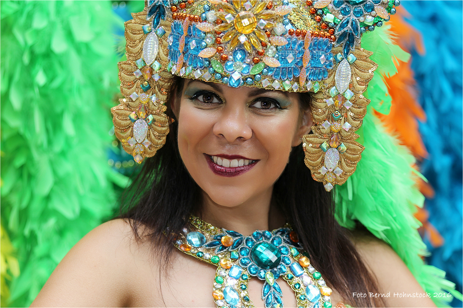 Straßenparade des Sommerkarnevals Rotterdam 2016